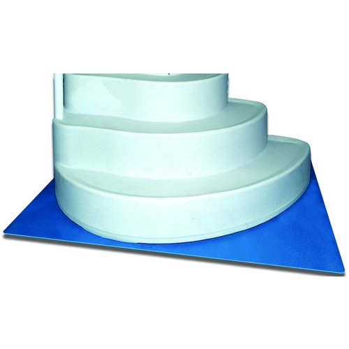 Swimline 87958 Blue 45" X 60" Step Pad For Above Ground Pool Ladder