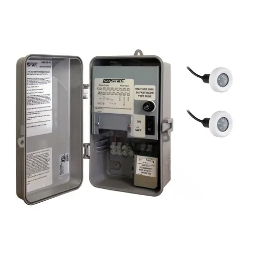 S.R. SMITH 2TR-SRS-TX-30 Led Pool Lighting Kit With 2 Treo Led Lights