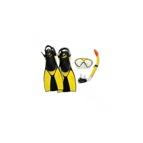 Thermotech Snorkeling Set Youth/adult Fin Size Junior 6-8