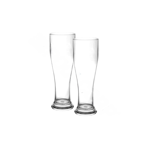 LIFE ESSENTIALS LSB020 Spa Beer Glasses - 2 Per Pack