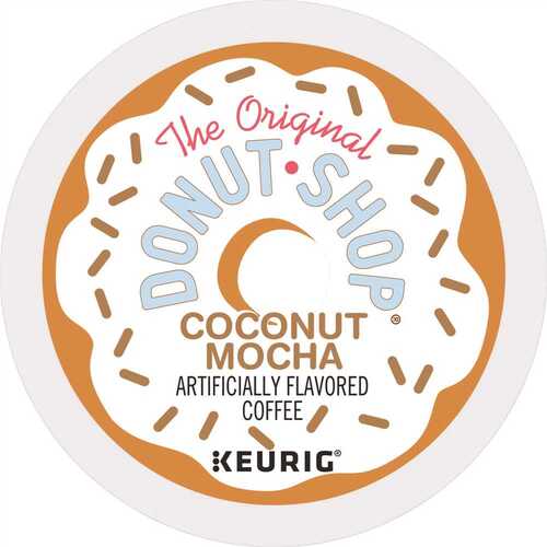 Keurig GMT6248-XCP4 K-Cup Pod, Coconut Mocha Flavor, Medium Roast, 12 oz Box - pack of 96