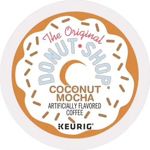 K-Cup Pod, Coconut Mocha Flavor, Medium Roast, 12 oz Box - pack of 24