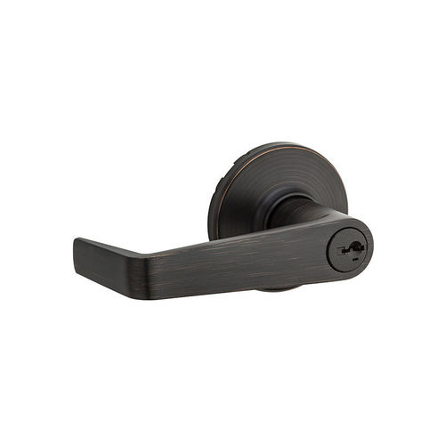 Kingston Light Commercial Vestibule Door Lock SmartKey with RCAL Latch and RCS Strike Venetian Bronze Finish