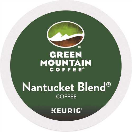 Keurig 5000355593-XCP4 Nantucket Blend K-Cup Pod Box, Yes Caffeine, Medium Roast Box - pack of 24 - pack of 4