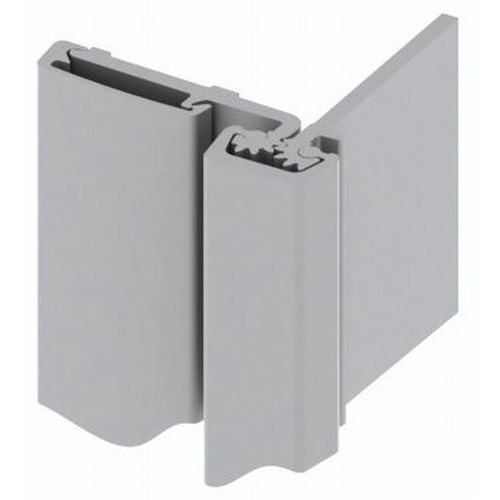 79" Half Surface Heavy Duty Roton Hinge Clear Anodized Aluminum Finish
