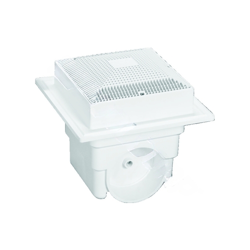 Neptune Benson MLD-SG-1212-WT2 2/pk 12"x12" Domed White Sump & Grate