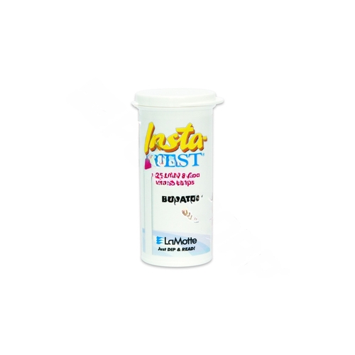 Insta-Test 3017-G-12 25ct Insta-test Borate Test Strip White