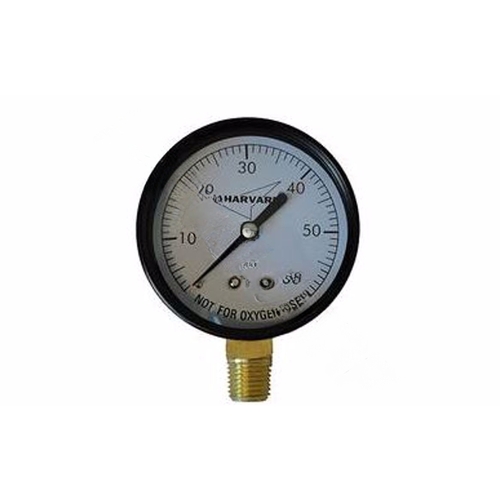 American Granby IPG6025-4LNL 2.5" 0-60psi .25" Btm Mount Steel Pressure Gauge