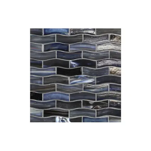 LUNADA BAY TILE TET-ONYX Tetra Onyx Interlocking