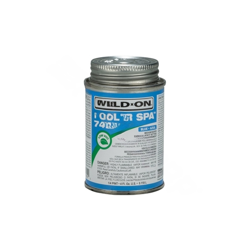 Weld On 10855 4oz 747 Blue Pool 'r Spa Mb Pvc Cement