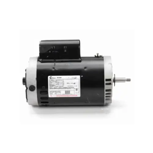 3hp 208-230v Ee 56j Odp Threaded Motor Black