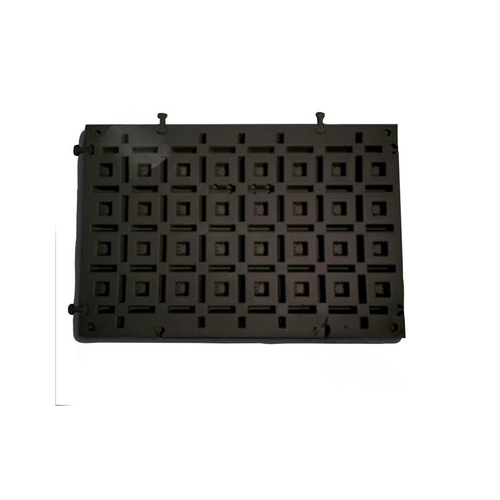 32"x48"x2" Black Spa Pad