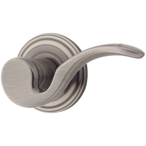 Brooklane Half Dummy Lever, Satin Nickel Blackened