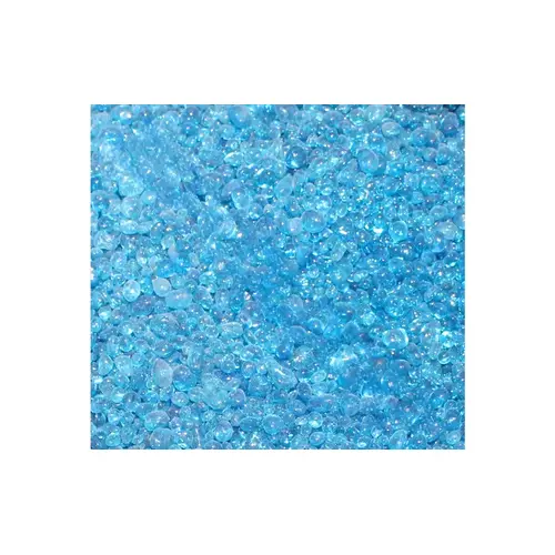 50# Ice Blue Glass Jelly Bean