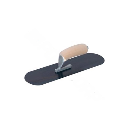 18" X 4" Fully Rounded Trowel With Exposed Rivets