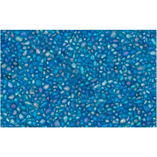 Justice Products IR21502 50# 2-5mm Ice Blue Iridescent Jelly Bean