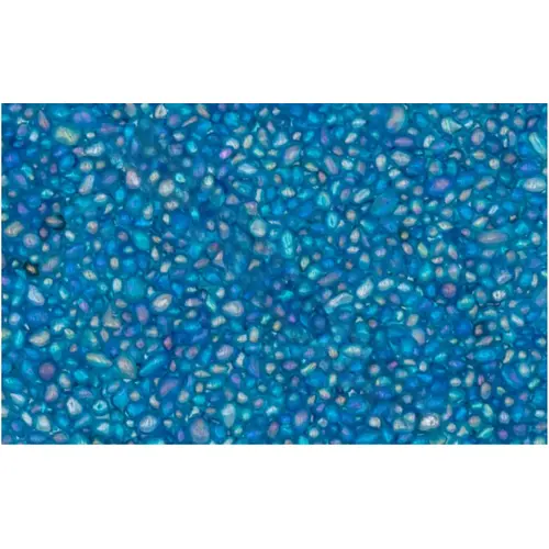 50# 2-5mm Ice Blue Iridescent Jelly Bean