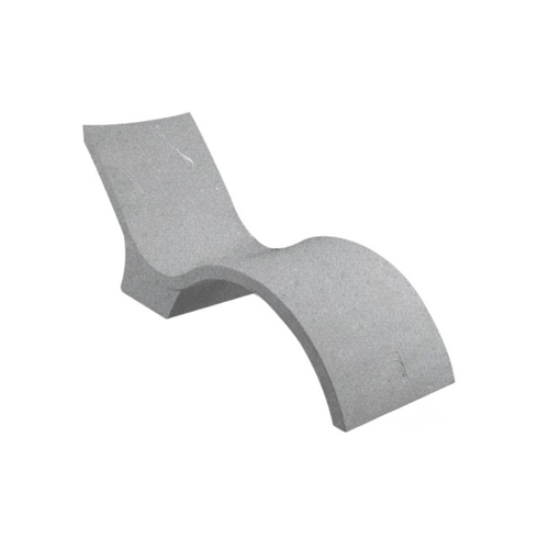 LEDGE LOUNGER INC LL-SG-CD-GG Granite Gry 10-15" Water Chaise