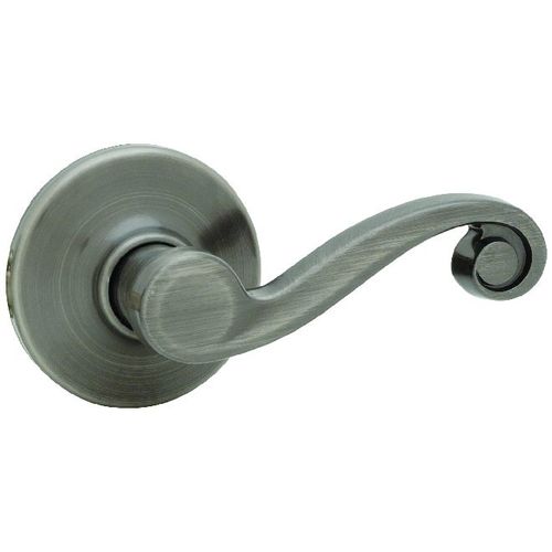 Lido Half Dummy Lever, Satin Nickel Blackened