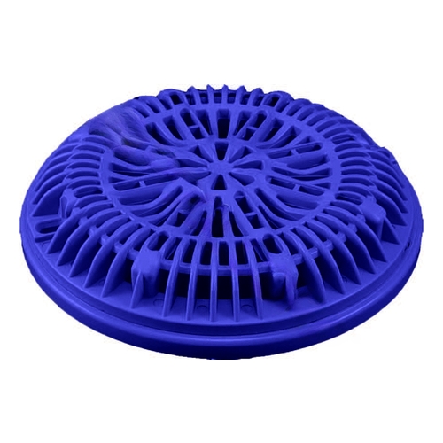 Vinyl Liner Pool Main Drain Ring 8" Galaxy Lid Dark Blue