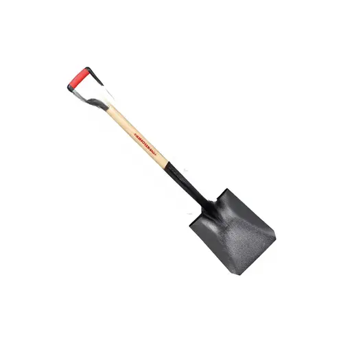 Shovel 40.12" Steel Square General Purpose Poly Handle Multi-Colored