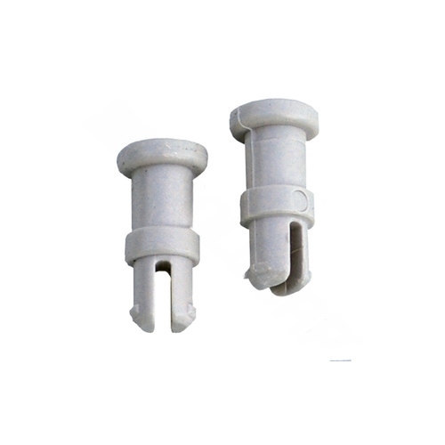 2/pk Legend White Snap Fit Vac Tube Post