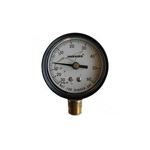 American Granby IPVG3025-4LNL 2.5" 0-30"hg .25" Btm Mount Vacuum Gauge