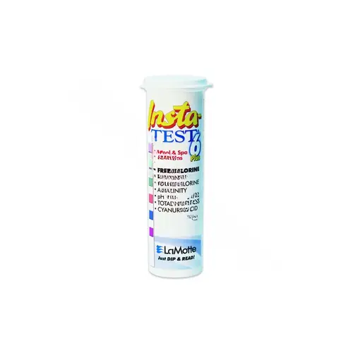 Insta-Test 3028-BC-12 50ct Insta-test 6 Plus Test Strip White