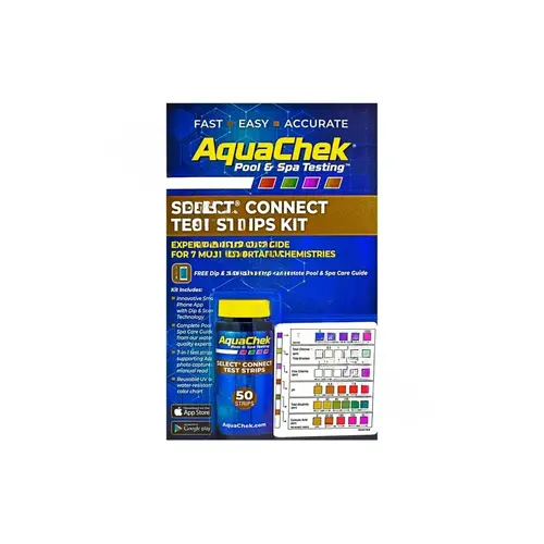 Hach 541604A Select Connect 7-in-1 Test Strip And App Kit 50 Count