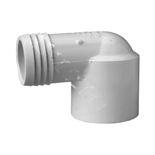 1 1/2" Insert X Slip 90 degree Elbow White