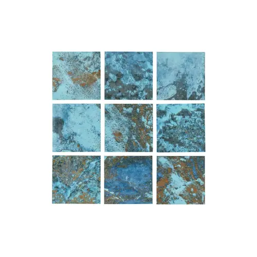 MERCURY CERAMICA SAR-AQUA2X2 11  Sargasso Aqua 2x2