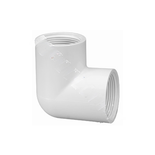 1.5" Fpt X Fpt 90 Degree Sch40 Elbow White