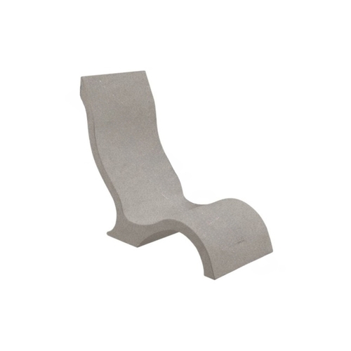 LEDGE LOUNGER INC LL-SG-CR-SS Sandstone 0-9" Water Recline Chair