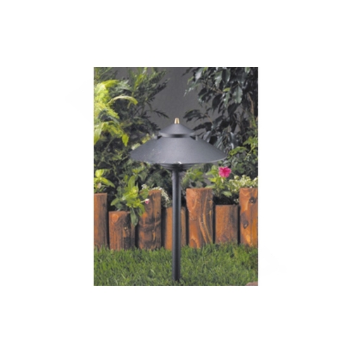 10" X 18"h Granite Path Light With Ln-10 T3 Halogen Lamp 10w