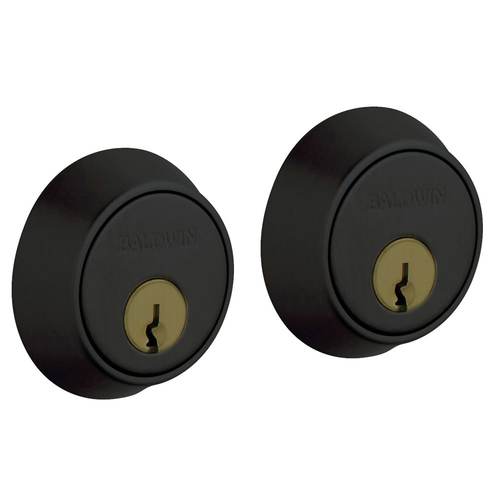 Estate Contemporary Deadbolt, 1-5/8" Door Prep Satin Black