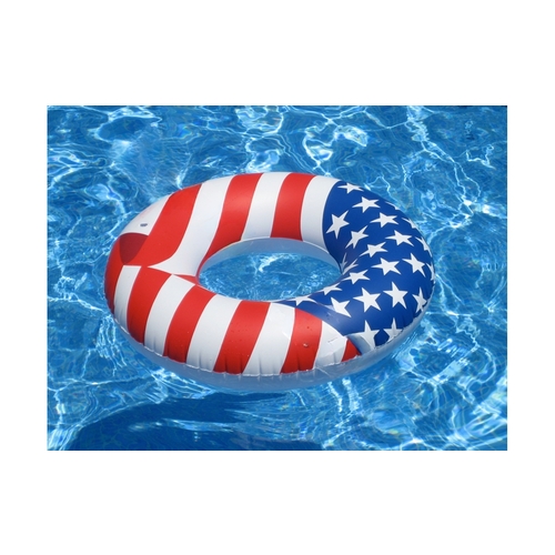 36" Americana Swim Ring