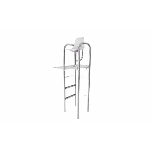 Institutional Lifeguard Chair 4 Post Radiant White