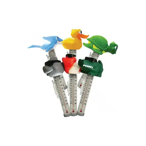 PoolStyle K225+785DIS/PVC/SCP1 Ps225  Assorted Floating Animal Thermometer