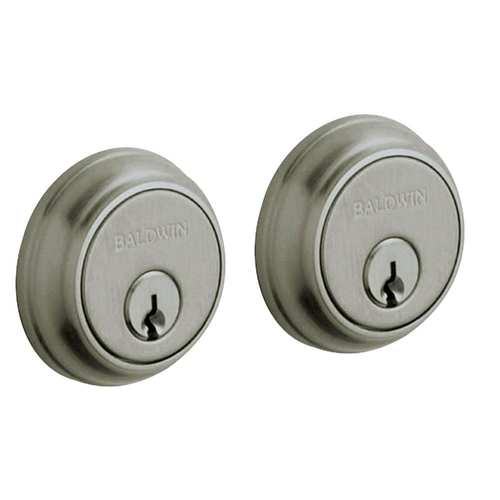 Estate Traditional Deadbolt, 1-5/8" Door Prep Antique Nickel