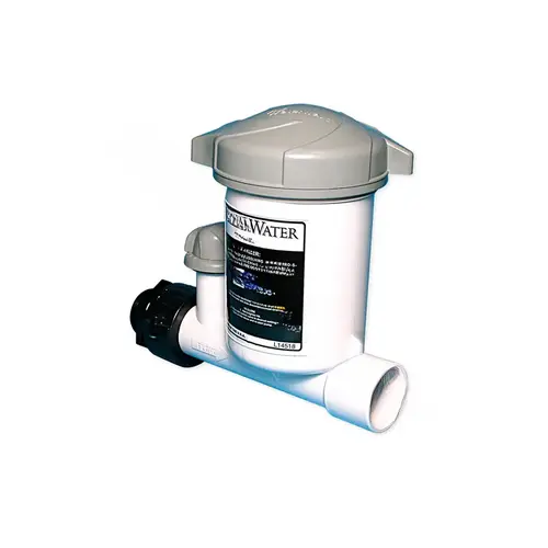Waterway Plastics CAG004-W Above Ground Inline Chemical Feeder White