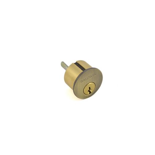 Cylinder for Non Egress Handlesets and Deadbolts Antique Brass Finish