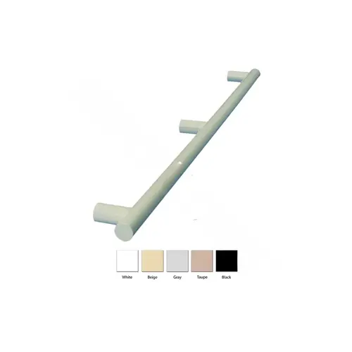 Saftron X-60-W 60" White 3-post Safety/ Exercise Support Bar