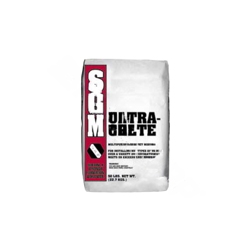 Southern Grouts & Mortars UWA103 50 Lb Bag White Ultra-crete Multi-purpose Thin-set Mortar