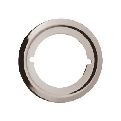 Trim Ring for 2-1/8" Door Lifetime Bright Nickel Finish Pair