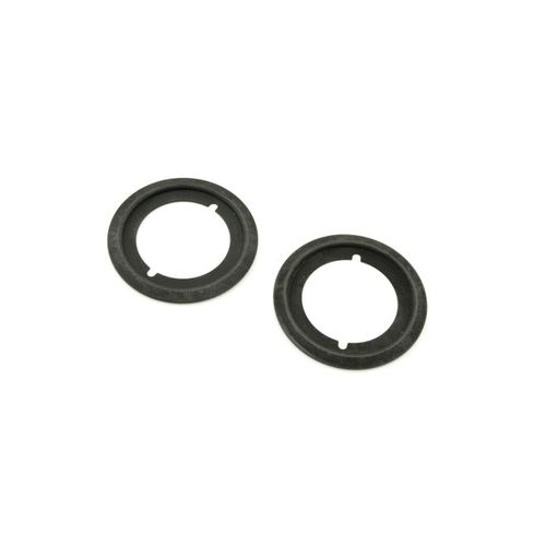 BALD TRIM RINGS FOR 2-1/8 INCH HOLE, Oil Rubbed Bronze Pair