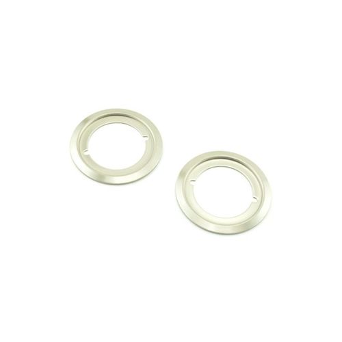 Trim Ring for 2-1/8" Door Satin Nickel Finish