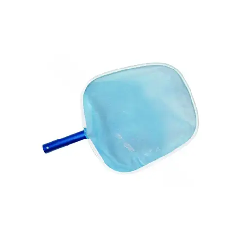 PoolStyle K687BU/SCP Ps087 Deluxe Series Alum Frame Poly Leaf Skimmer Blue