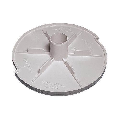 Waterway Plastics 519-6480-R1 White Vacuum Plate For Renegade Skimmer