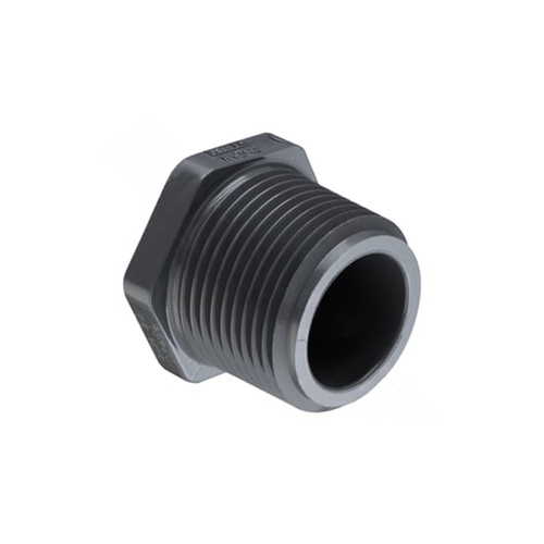 3/8" Threaded Plug Sch80 Wht Gray