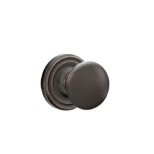 Providence Knob Privacy With Regular Rose Oil Rubbed Bronze Finish